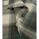 Tissu Tartan check- Pickles écru