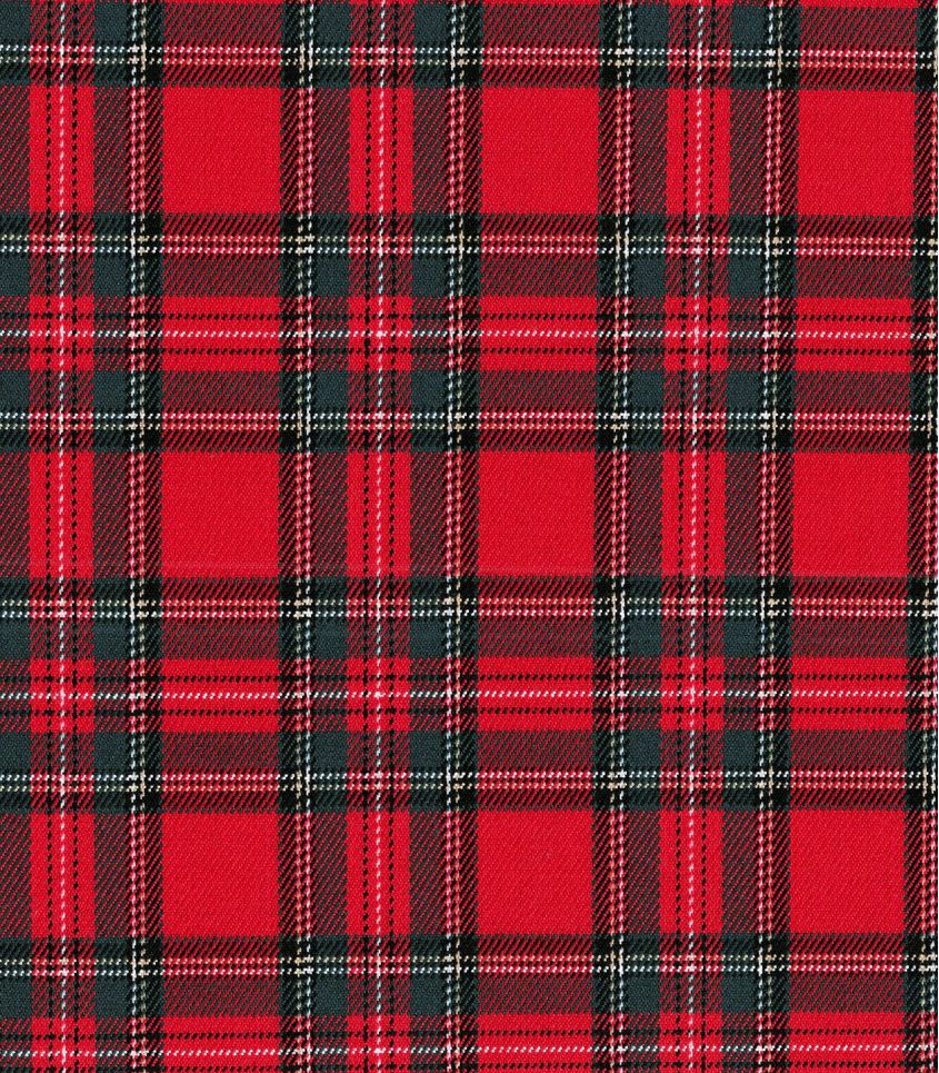 Tissu petit écossais - rouge et vert Tissu petit écossais - rouge et vert