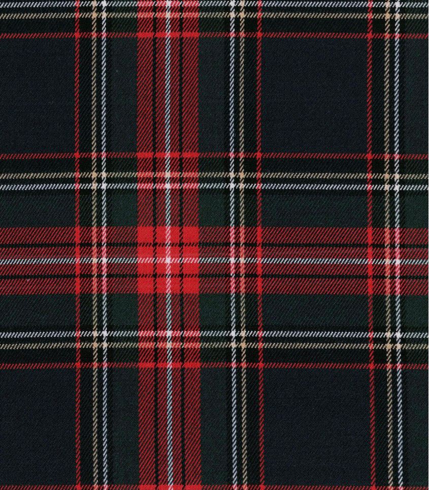 Tissu grand écossais - marine et rouge Tissu grand écossais - marine et rouge