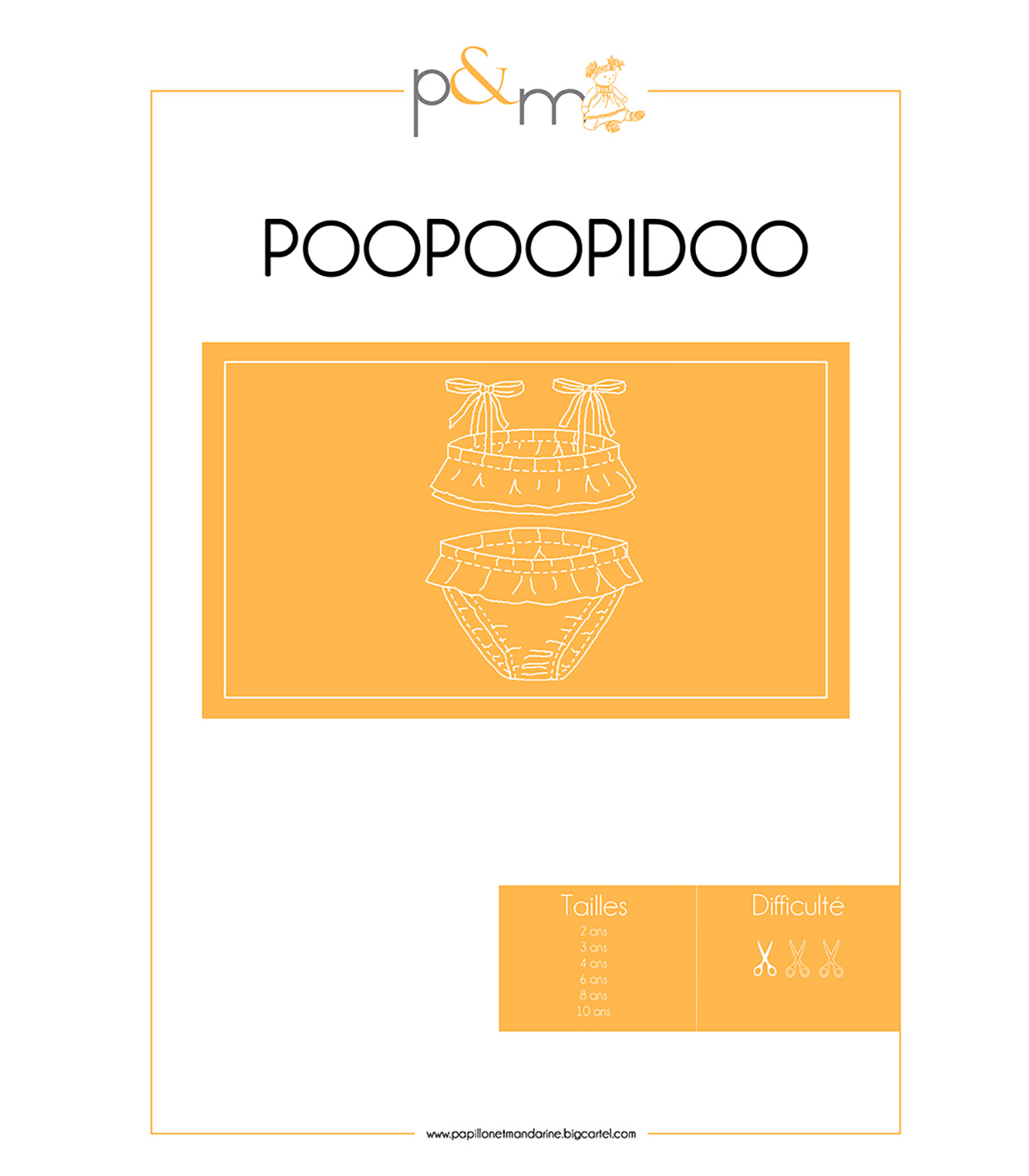 Patron De Couture Enfant Maillot De Bain Poopoopidoo Papillon Mandarine Patron De Couture Enfant Maillot De Bain Poopoopidoo Papillon Mandarine