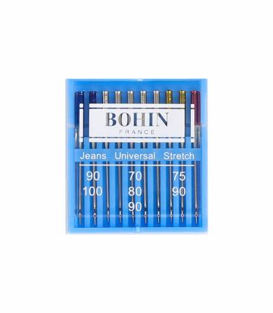 Aiguilles machine Bohin - Assorties COMBI PACK