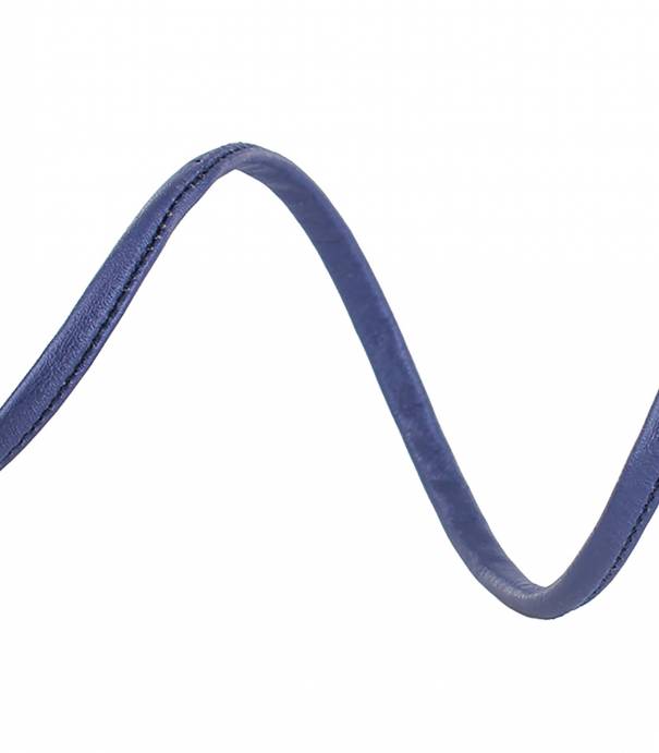 Cordon simili cuir - indigo Cordon simili cuir - indigo