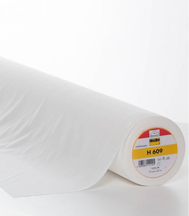 Entoilage blanc haute élasticité H609 Entoilage blanc haute élasticité H609