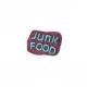 Ecusson thermocollant Junk food - pink