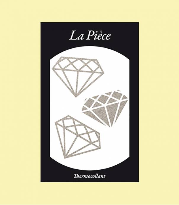 Ecusson Poly gris Ecusson Poly gris