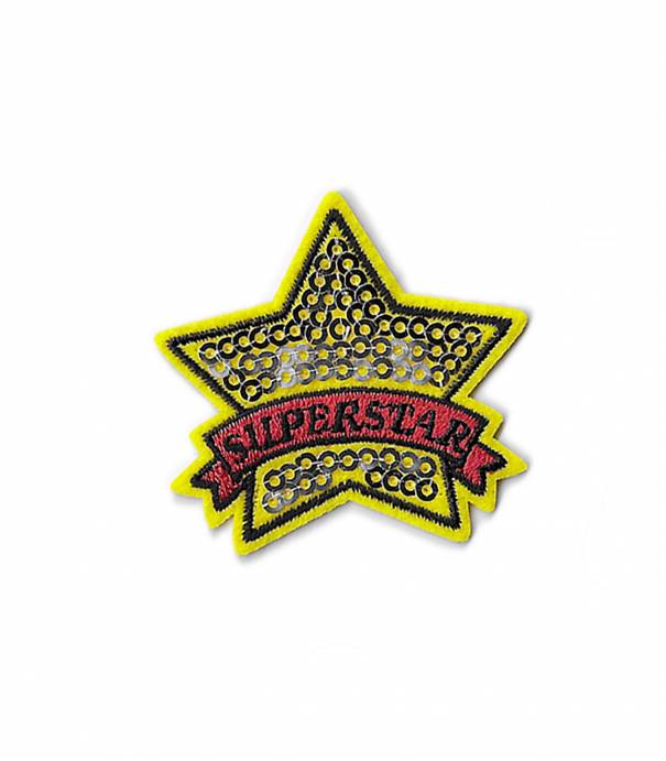 Ecusson thermocollant Etoiles Superstar Ecusson thermocollant Etoiles Superstar