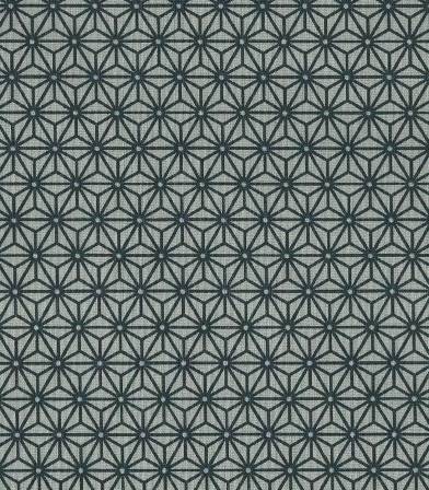 Tissu enduit Saki gris/indigo Tissu enduit Saki gris/indigo