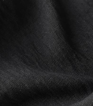 Crêpe viscose texturé - noir Crêpe viscose texturé - noir