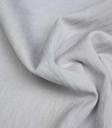 Crêpe viscose texturé - perle Crêpe viscose texturé - perle