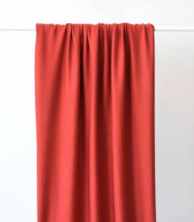 Tissu jersey viscose brique Tissu jersey viscose brique