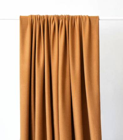 Tissu jersey viscose fauve Tissu jersey viscose fauve