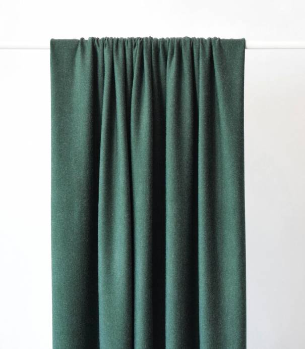 Tissu jersey viscose vert bouteille Tissu jersey viscose vert bouteille