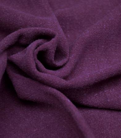 Tissu Lin viscose - Cassis