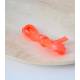 Cordon satin corail fluo