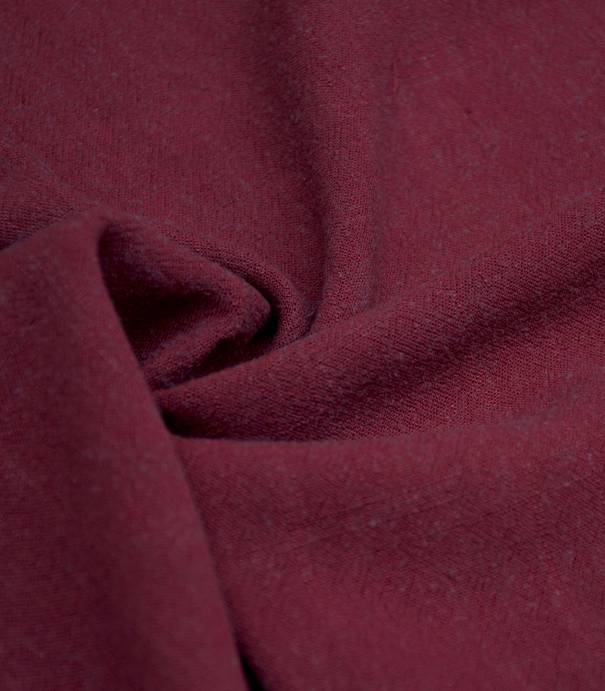 Tissu Lin viscose - Bordeaux Tissu Lin viscose - Bordeaux