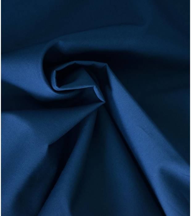 Coton tissu satin Spandex bleu clair largeur 1,45 m