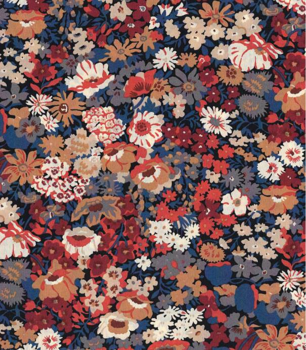 Tissu Liberty Thorpe burnt orange