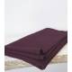 Tissu Lin lavé cassis