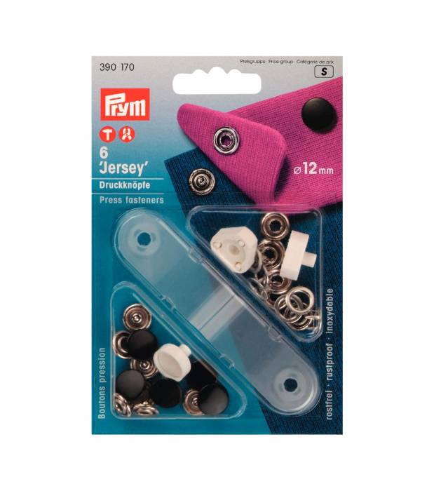 Prym Love Jersey Green 8mm - Dispositivi Di Fissaggio A Pressa Per Tessuti Elastici 1 Unità - 4