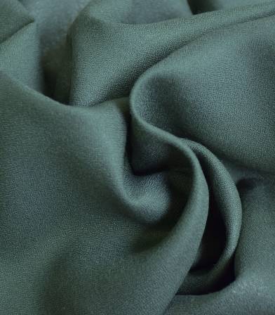 Tissu crêpe de viscose - Smoke Green