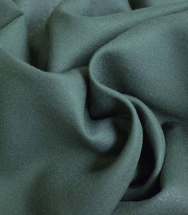 Tissu crêpe de viscose - Smoke Green
