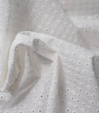 Broderie anglaise Constellation - écru Broderie anglaise Constellation - écru