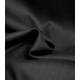 Tissu twill Bamboo et polyester recyclé - Noir