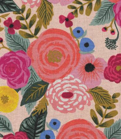 Tissu Canvas Juliet Rose - cream Tissu Canvas Juliet Rose - cream