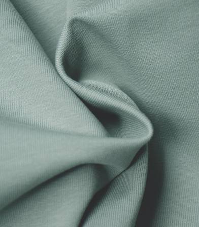 Tissu bio Jersey - Dusty green Tissu bio Jersey - Dusty green