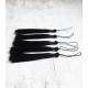 Set de pompons glands - Noir