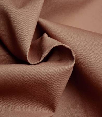 Tissu gabardine fine stretch - Châtaigne Tissu gabardine fine stretch - Châtaigne