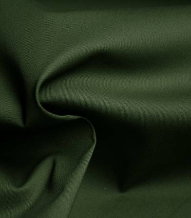 Tissu gabardine fine stretch - Kaki