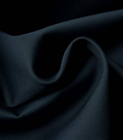 Tissu gabardine stretch - Navy blue Tissu gabardine stretch - Navy blue