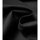 Tissu gabardine fine stretch - Noir