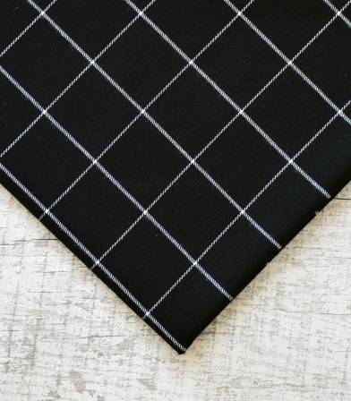 Tissu à carreaux - Noir & Blanc Tissu à carreaux - Noir & Blanc