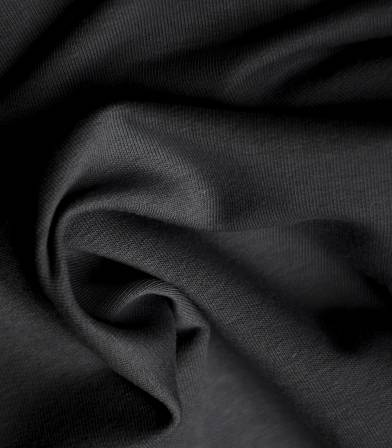 Tissu bio Jersey - noir