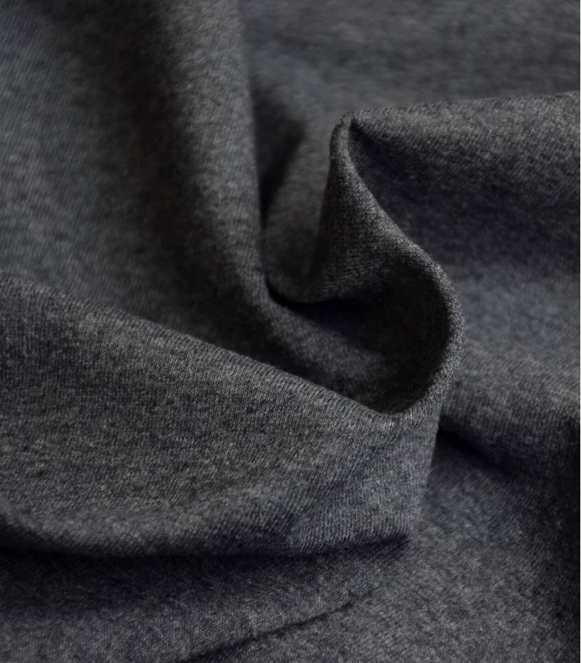 Tissu Jersey chiné - Charcoal