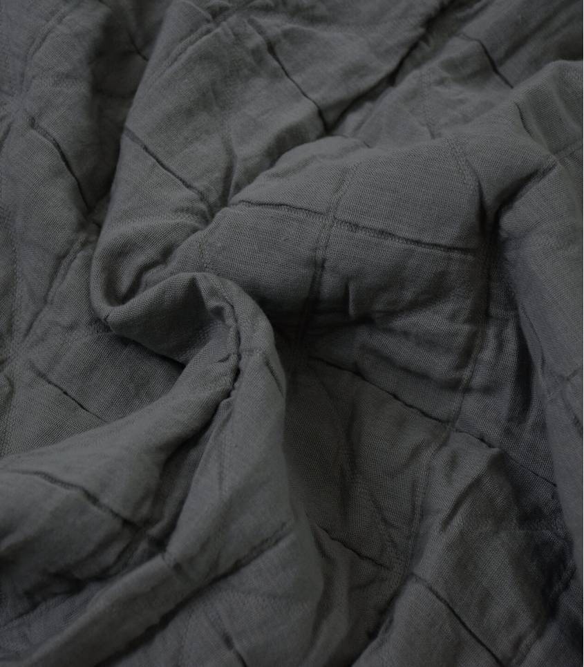 Tissu jacquard Coton - Arlo grey Tissu jacquard Coton - Arlo grey