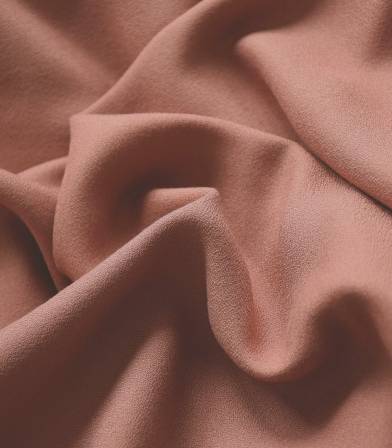 Tissu crêpe de viscose - Noisette Tissu crêpe de viscose - Noisette