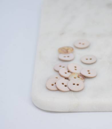 Boutons nacre mat - Poudre