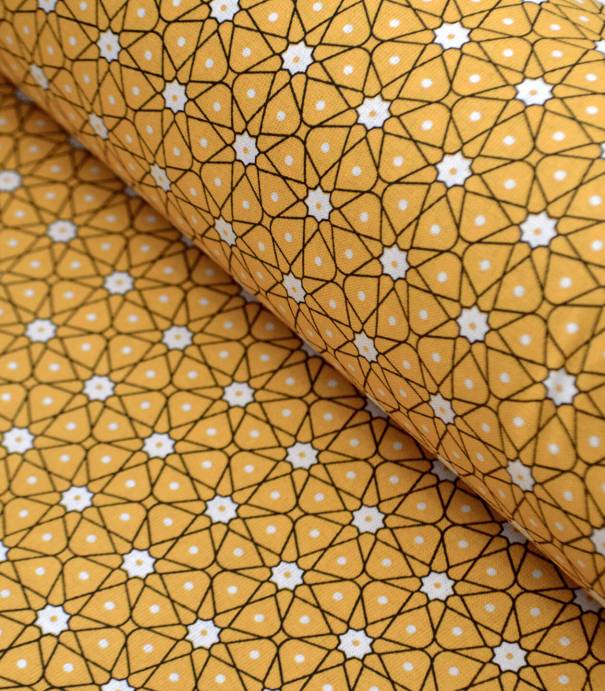 Tissu enduit - Ceramik Safran Tissu enduit - Ceramik Safran