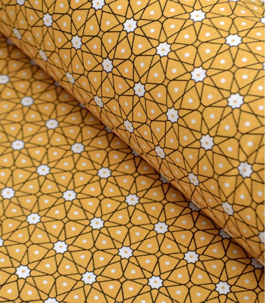 Tissu enduit - Ceramique Safran
