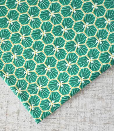 Tissu coton - Riad Green