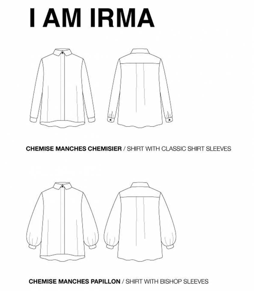 I am IRMA - chemise/robe