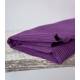 Tissu velours grosses côtes purple