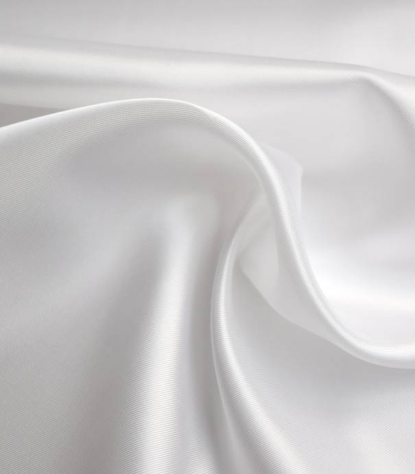 Tissu doublure twill viscose - Blanc Tissu doublure twill viscose - Blanc
