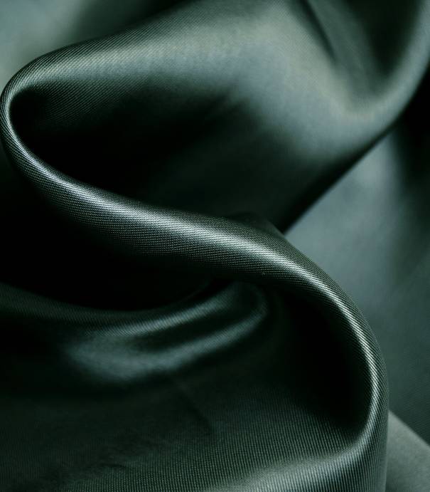 Tissu doublure twill viscose - Vert foncé