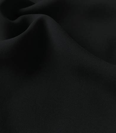 Tissu voile de viscose Noir