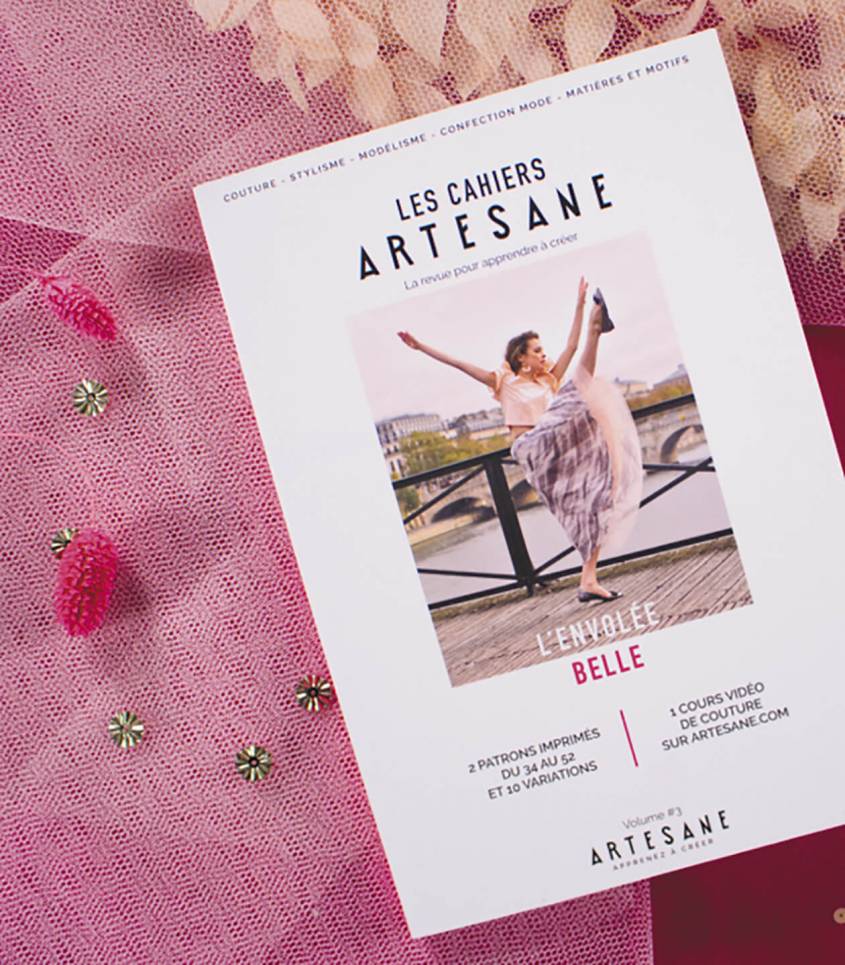 Page De Garde Cahier Patron Couture Les Cahiers Artesane n3