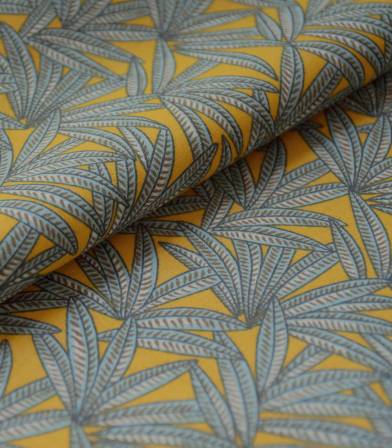 Tissu coton - Janaïna Safran Tissu coton - Janaïna Safran